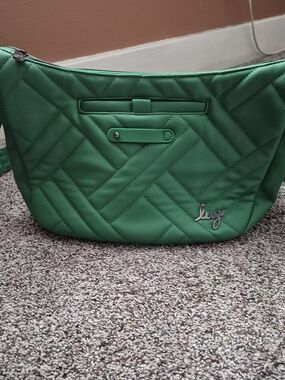 Lug Harmony Matte Luxe VL Crossbody Bag In Emerald